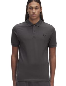 Polo Fred Perry Plain Gris Oscuro