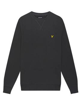 Sudadera Lyle&Scott Crew Neck Gris hombre