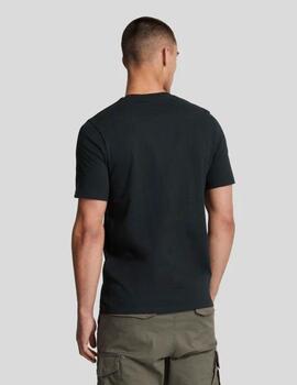 Camiseta Lyle&Scott Plain Marina hombre