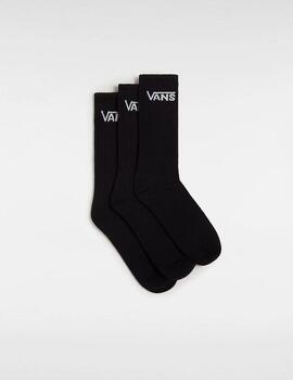 Calcetines Vans Classic Crew Rox Negros unisex