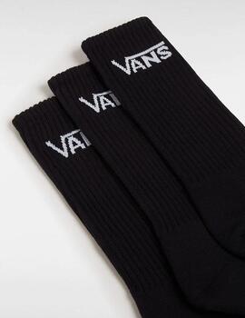 Calcetines Vans Classic Crew Rox Negros unisex