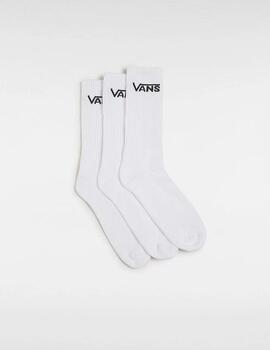 Calcetines Vans Classic Crew Rox Blancos