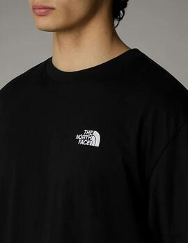 Camiseta The North Face Essential oversize  Negra unisex