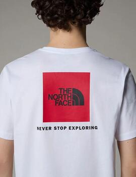 Camiseta The North Face Redbox Tee Blanca hombre