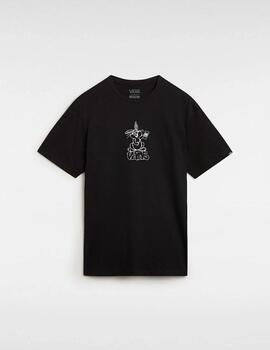 Camiseta Vans Crazy Eddy SS Negra hombre