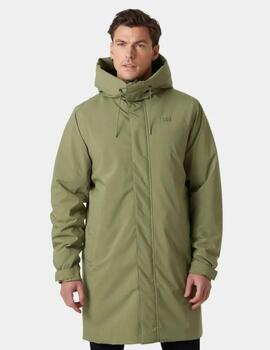 Parka HH Munich Ins Rain Verde hombre