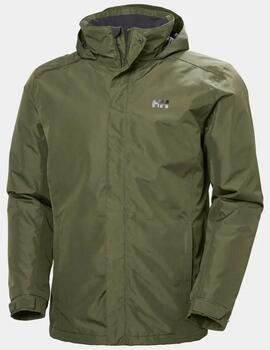 Parka HH Dubliner Insulated verde oliva Hombre