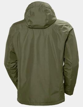 Parka HH Dubliner Insulated verde oliva Hombre