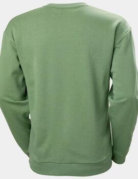 Sudadera HH Yu Crew Verde hombre