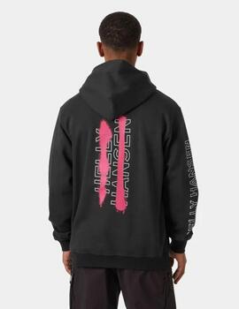 Sudadera HH Fleece Graphic hoodie Negra