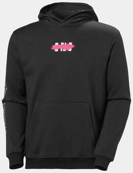 Sudadera HH Fleece Graphic hoodie Negra