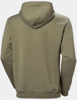 Sudadera HH Fleece Graphic hoodie Verde Oliva hombe