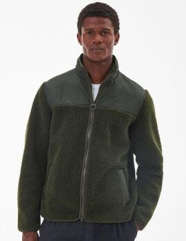 Polar Barbour Hobson Fleece Verde hombre