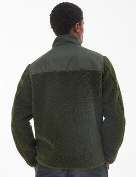 Polar Barbour Hobson Fleece Verde hombre