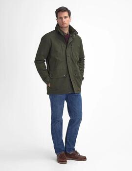 Parka Barbour Cranston Waterproof Oliva hombre