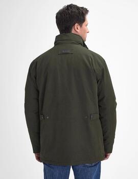 Parka Barbour Cranston Waterproof Oliva hombre