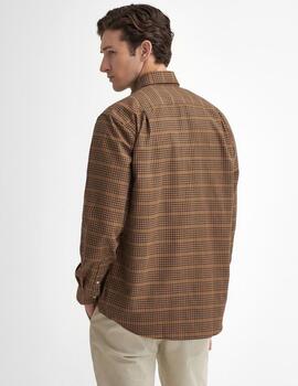 Camisa Barbour Henderson  Mostaza hombre