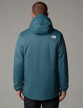 Parka The North Face Quest Insulated Azul Turquesa hombre