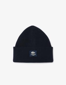 Gorro Lacoste Bonnet Marino unisex