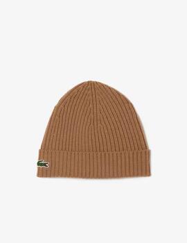 Gorro Lacoste Bonnet Marrón unisex