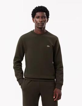 Sudadera Lacoste Verde Oliva hombre