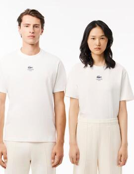 Camiseta Lacoste Blanca hombre