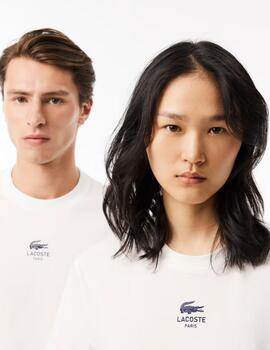 Camiseta Lacoste Blanca hombre