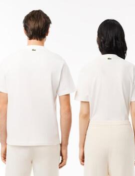 Camiseta Lacoste Blanca hombre