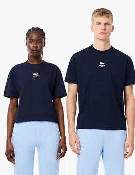 Camiseta Lacoste Canale Marina unisex