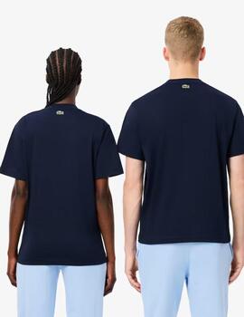 Camiseta Lacoste Canale Marina unisex