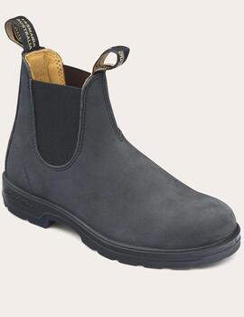 Botas Blundstone 587 Cuero Rústico Negro unisex