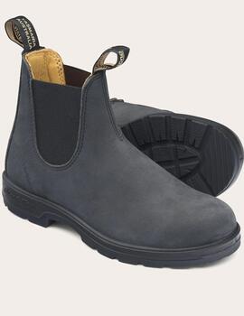 Botas Blundstone 587 Cuero Rústico Negro unisex