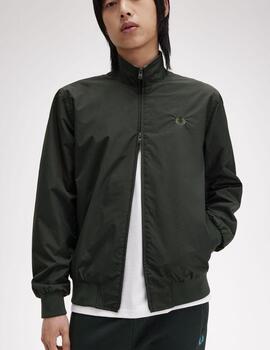 Cazadora Fred Perry Brentham Verde hombre