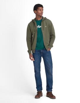 Sudadera Barbour Beckhill Hoodie Verde Oliva hombre