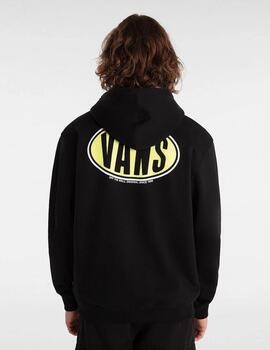 Sudadera Vans Spray on Loose Po Negra hombre