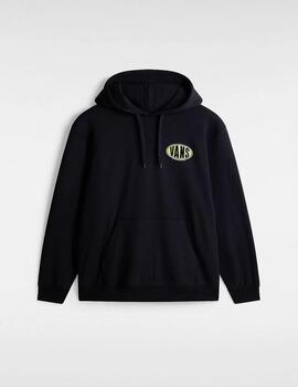 Sudadera Vans Spray on Loose Po Negra hombre