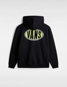 Sudadera Vans Spray on Loose Po Negra hombre