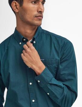 Camisa Barbour Marsden Tailored Verde hombre