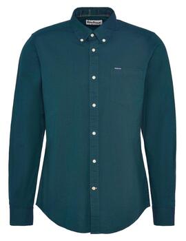 Camisa Barbour Marsden Tailored Verde hombre