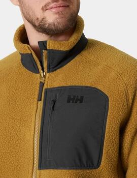 Polar HH Panorama Pile Block Mostaza hombre