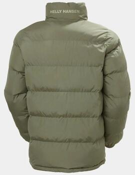 Plumifero HH Yu23 Reversible Puffer Verde Oliva hombre