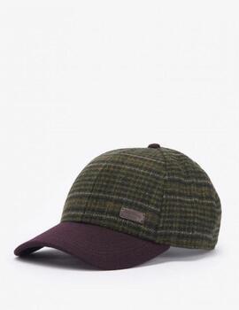 Gorra Barbour Clyde Marrón/Verde Oliva unisex