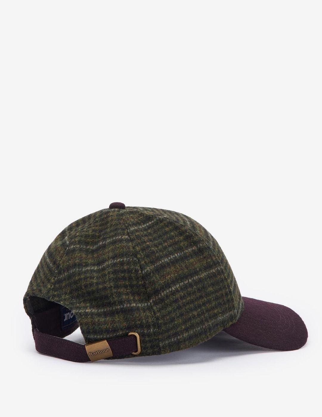 Gorra Barbour Clyde Marrón/Verde Oliva unisex