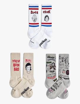 Calcetines Pack-3 Jimmy Lion Athletic Goonies hombre