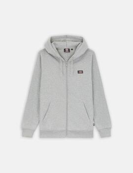 Sudadera Dickies Oakport Zip Gris hombre