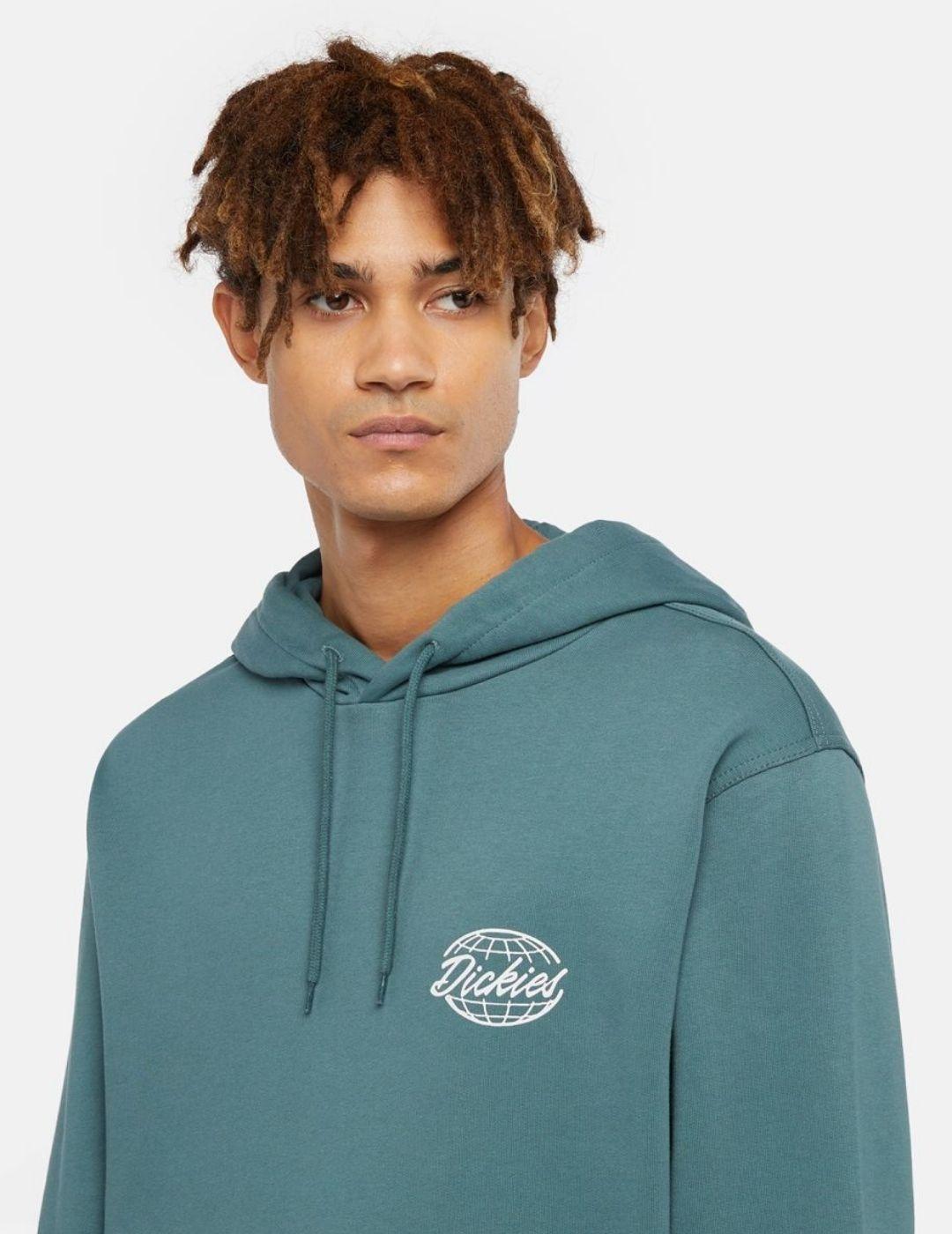 Sudadera Dickies Globe Verde hombre