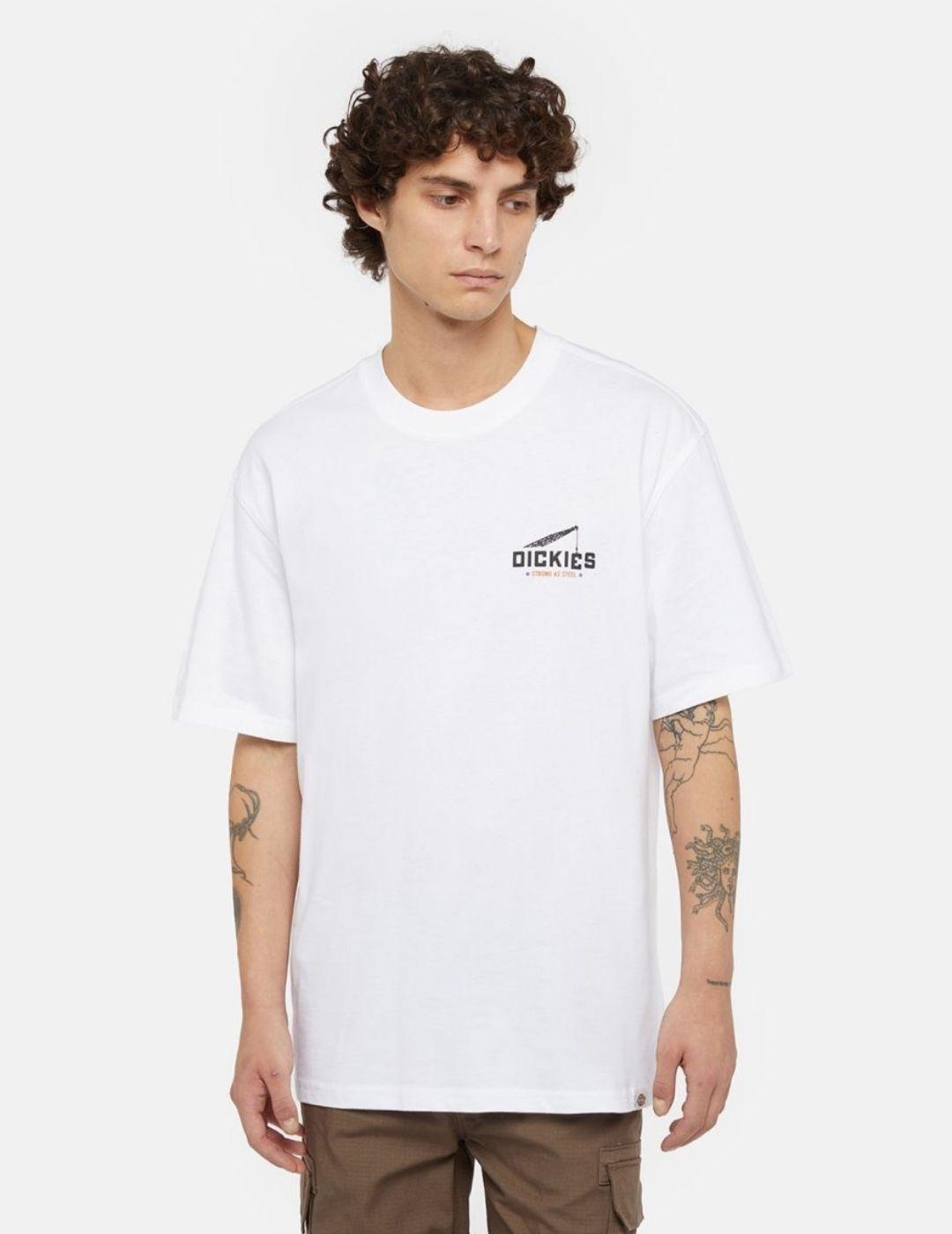 Camiseta Dickies Industrial Zone Blanca hombre