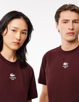 Camiseta Lacoste Granate unisex