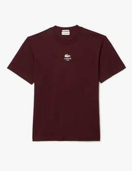 Camiseta Lacoste Granate unisex