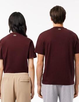 Camiseta Lacoste Granate unisex